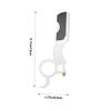 CALLARON Unisex Vintage Manual Razor Beard Eyebrow Shaver Men's Barber Grooming Kit view 2