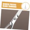 Ipetboom Men's Scissors Mustache Trimmer for Men Beard Trimmer Scissors Precision Cutting Grooming view 3
