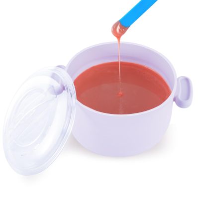 16.9oz Portable Electric Wax Warmer - Fast Heating Wax Heater for Hard & Soft Wax Beads, Salon-Quality Hair Removal for Bikini Line, Legs, Arms - Biodegradable & Aluminum-Free for All Skin Types