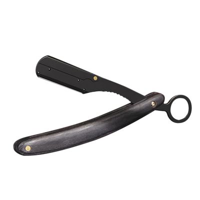 BIUDECO Stainless Steel Barber Razor Holder Portable Beard Razor Handle for Men Shaving and Barber Supplies