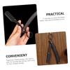 BIUDECO Stainless Steel Barber Razor Holder Portable Beard Razor Handle for Men Shaving and Barber Supplies view 4