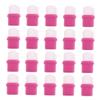 Healvian 20pcs Professional Nail Soaker Caps Reusable Nail Remover Covers for Easy Soak off High-class Accessory for Home and Salon Use view 1