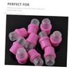 Healvian 20pcs Professional Nail Soaker Caps Reusable Nail Remover Covers for Easy Soak off High-class Accessory for Home and Salon Use view 3