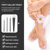 CALLARON 4pcs Foot Care Tools Hard Skin Remover Dead Skin Exfoliator Portable Pedicure Rasp for Home Salon and Spa Use Ergonomic Design for Comfortable Grip view 4