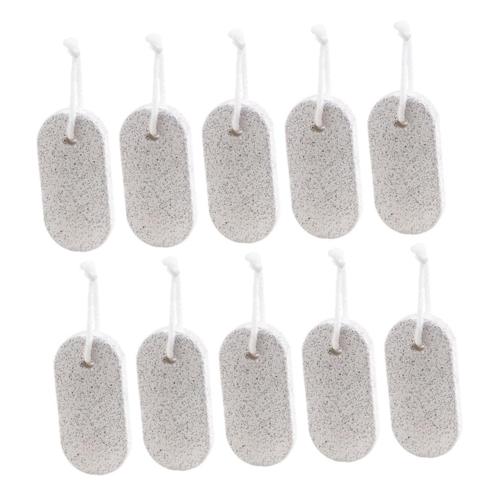 Healvian 20pcs Foot Rasp Files Volcanic Stone Bath Stones Callus Shaver for Feet