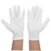 ABOOFAN 10 Pairs - Gloves for Men White Formal Gloves 3 Fingers Breathable for Performance Jewelry Store Handling view 3