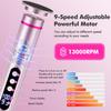 2-in-1 Electric Foot Callus Remover & Nail File, 13000 RPM Rechargeable Foot Care Tool with 9 Speed, Cordless Pedicure Device for Dead Skin & Calluses, Valentine's Day & Women's Day Gift for Her view 2