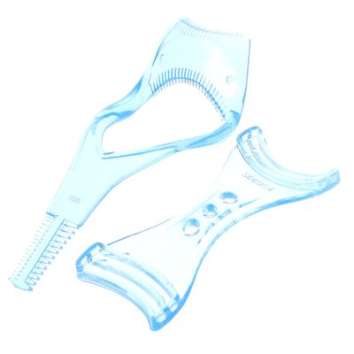 Ipetboom 2pcs Mascara Eyelash Comb Applicator Template Eyeliner Brush for Natural Eyelash