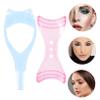 Ipetboom 2pcs Mascara Eyelash Comb Applicator Template Eyeliner Brush for Natural Eyelash view 3