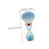 DEARMAMY 2pcs Multi-purpose Beauty Tools Nail Dust Brush Soft Head for Gentle Nail Makeup Cleaning Portable Efficient view 2