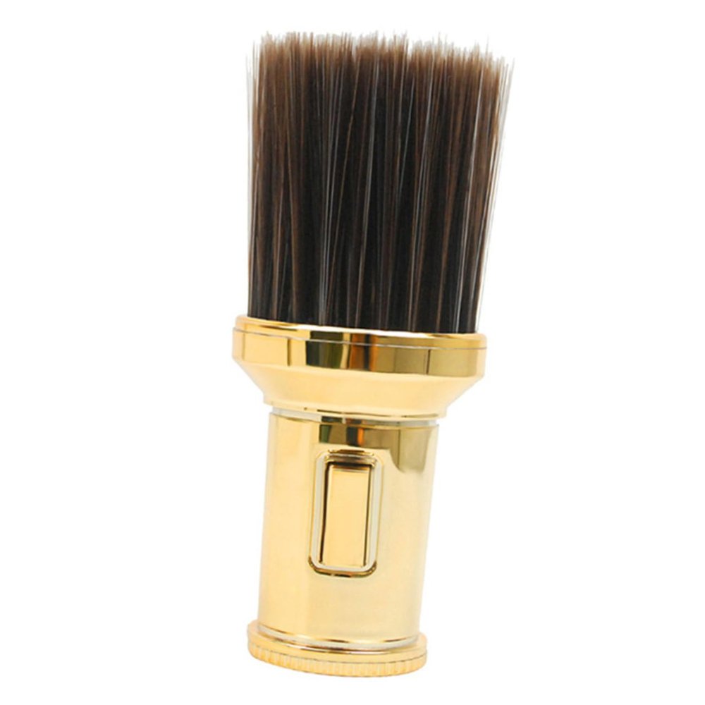 TOGEVAL Broken Hair Brush Neck Duster High Density Cleaning Brush for Hair Salons and Barbers Durable Bristles Handle