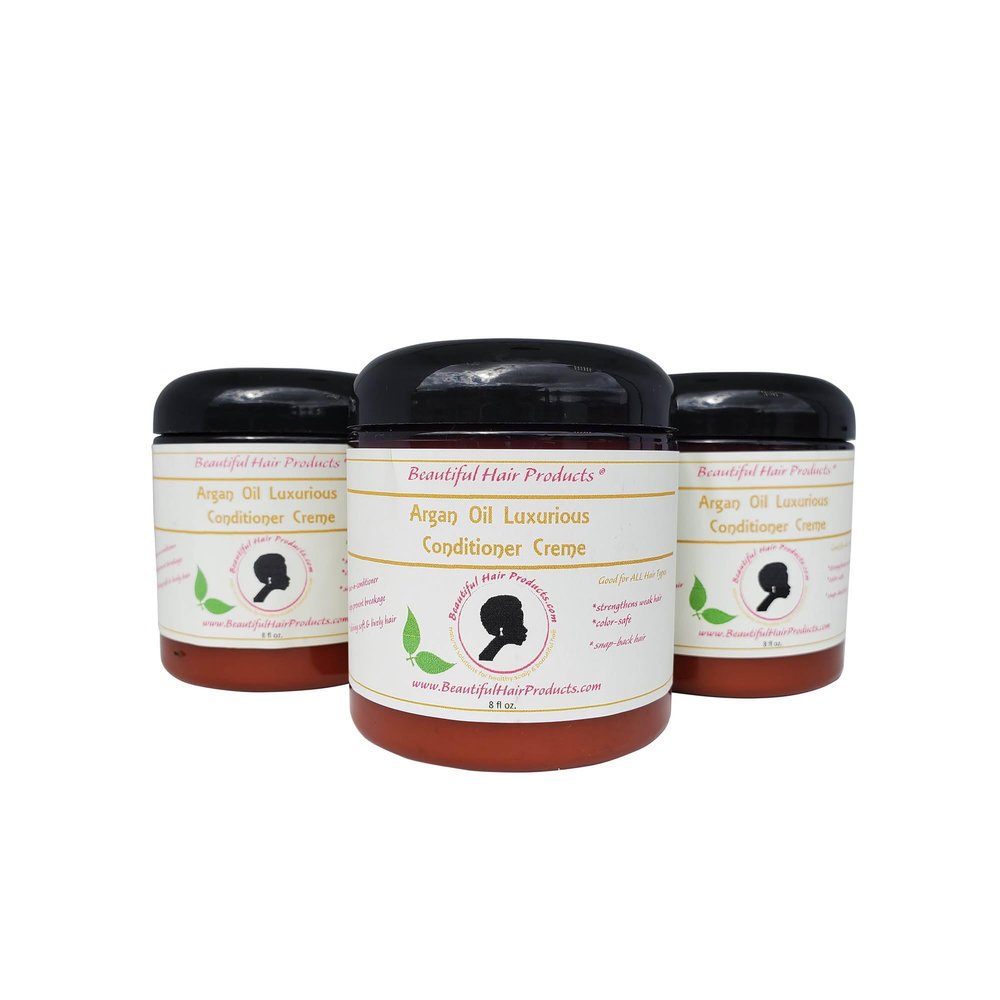 ARGAN Oil CONDITIONER - SISTERLOCKS Dreadlocks Loc Styles Natural Hair (pack of 3)