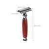CALLARON Vintage Manual Safety for Men Handle Ergonomic Design for Close Shaving and Grooming Beard Hair Shaver view 2