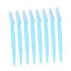 VICASKY Stainless Steel Eyebrow Razors 30pcs Portable Facial Trimmers for Women Ergonomic Handle Makeup Tool for Precise Shaping view 1