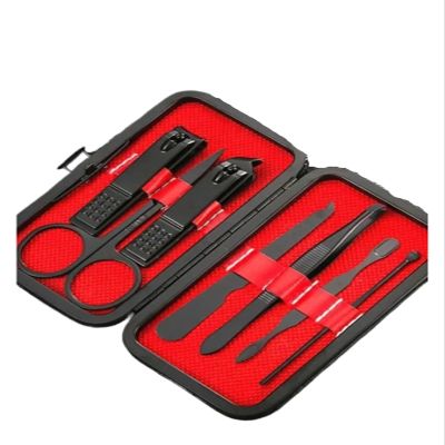 Agnail Clippers 7 Piece Set Home Nail Clipper Large Opening Manicure Tool Unisex Compact Gift Eyebrow Clip Tweezers Toenail Pliers