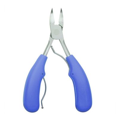 Agnail Clippers Stainless Steel Nail Clippers,Nail Groove Special Manicure Scissors Toenail Pliers(Blue)