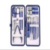 Agnail Clippers 9-19pcs/set Nail Cutter Set Stainless Steel Clippers Set with Folding Bag Manicure Kits Toenail Pliers(Blue 15 pcs) view 1