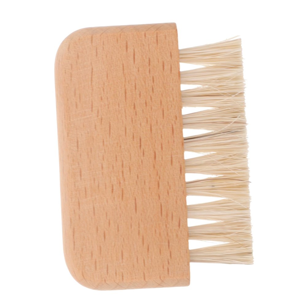 PartyKindom Wooden Handle Nail Brush Mini Brush for Fingernails Toes Cuticle Tools for Manicure