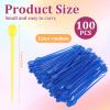 100pcs Brush Hair Roller Pick, Plastic Roller Locking Tools, Hair Curler Pin, Rod Crochet Accessories, Color Mixing, for Women Girls Curling Styling (Raondom Color) view 2