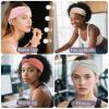 12 Pcs Stretchy Headbands for Women, Absorbed Sport Headband Soft Twist Knotted Hairbands for Daily Life Yoga Workout(Warm Morandi) view 4