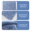 12Pcs Wash Cloths, 12x12 Inch Coral Velvet Face Towels Fast Drying Skin-friendly Facial Cloths Strong Absorbent Wet and Dry Face Towels for Home, Bathroom view 4