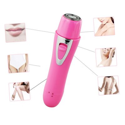 Beaupretty Electric Nose Hair Trimmer USB Rechargeable Shaver for Men Women Compact Portable Hair Removal Machine Pink Operation Durable Design for Travel