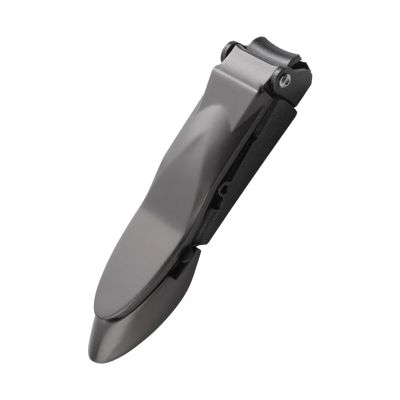 Agnail Clippers Nail Clipper with Ergonomic Lever Self Collecting Nails Toenail Pliers(Gray-L)