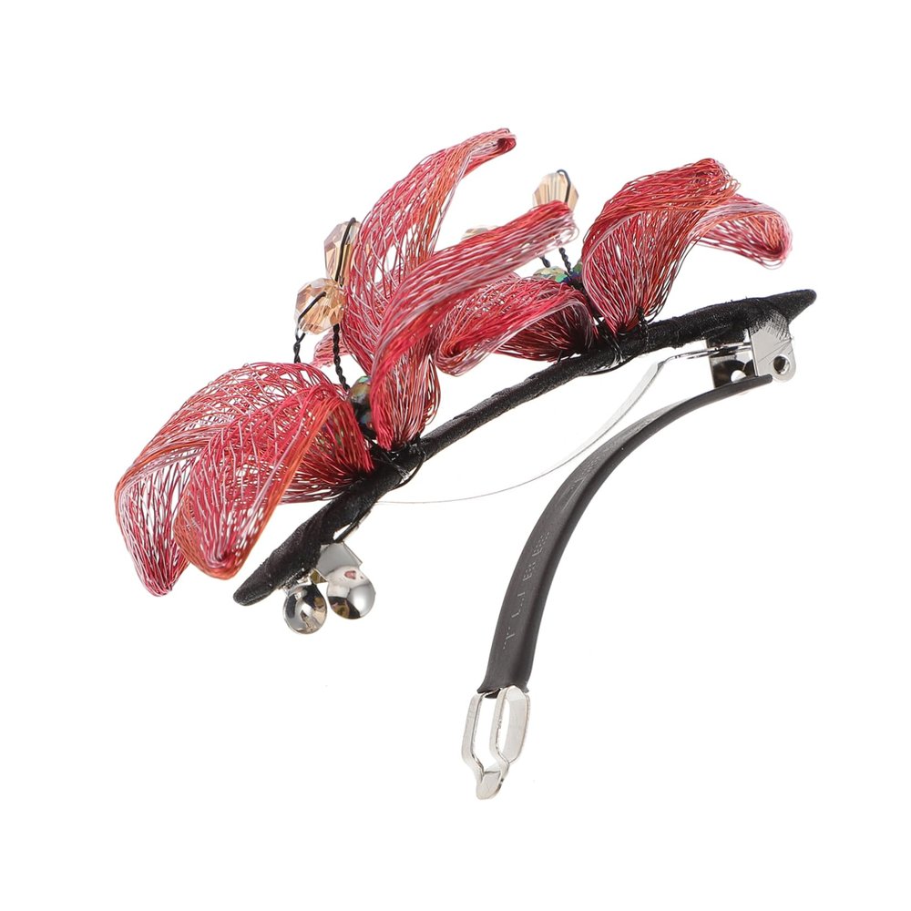 BIUDECO Crystal Hairpin Butterfly Clips for Hair Butterfly Clips Women Hair Barrette