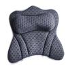 WRITWAA Travel-Friendly Tub Pillow Suction Cup Bath Pillow for Neck Support Relaxation view 1