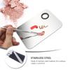 Healeved Mixing Color Palette Set with Mixing Rod Stainless Steel Cosmetic Palette for Nail Art and Makeup Durable Beauty Tool Kit for Professionals and DIY Users view 2