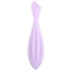 Face Roller Silicone Portable Flexible Washable Facial Roller Skin Care for Women Face and Eyes Massage Soft Pointed Moisturizing Gua Sha Facial Tools (Purple) view 1