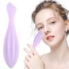 Face Roller Silicone Portable Flexible Washable Facial Roller Skin Care for Women Face and Eyes Massage Soft Pointed Moisturizing Gua Sha Facial Tools (Purple) view 2