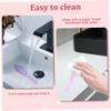 Face Roller Silicone Portable Flexible Washable Facial Roller Skin Care for Women Face and Eyes Massage Soft Pointed Moisturizing Gua Sha Facial Tools (Purple) view 3