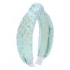 Santoddle Sequin Knot Headband for Women Sparkly Knotted Head Bands Non Slip Wide Glitter Head Band Fashion Head Bands Knot Headband for Women view 1
