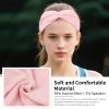 12 Pcs Stretchy Headbands for Women, Absorbed Sport Headband Soft Twist Knotted Hairbands for Daily Life Yoga Workout (Light Morandi) view 3