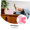 PartyKindom 2pairs Vented Moisturizing Gel Heel Sleeves of Elastic Foot Protectors for Dry Cracked Feet Breathable Cotton Gel Material for Daily view 4