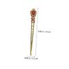 CALLARON 10pcs Chinese Hair Stick Pin Rhinestone Hair Sticks for Long Styling Accessories view 3