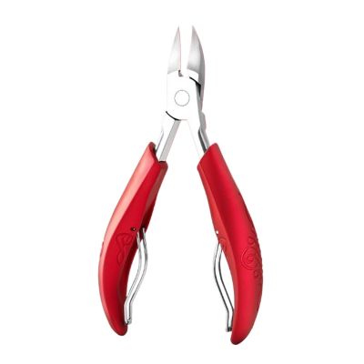 Agnail Clippers Professional Toe Nail Clippers Cutter Ingrown Toenail Tool Thick Nail Dead Skin Remover Super Toenail Pliers(Red)