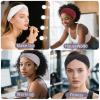 12 Pcs Stretchy Headbands for Women, Absorbed Sport Headband Soft Twist Knotted Hairbands for Daily Life Yoga Workout(Black/Grey/White/Red) view 4