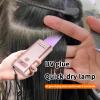 Hair Extension Light, Portable Fast Curing Hair Extension Lamp with 3 Gears Adjustable Brightness, Upgrade LED Lamp for Stylists, Home Salon, Travel view 3