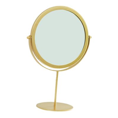 Healeved Round Modeling Mirror Stable Base Woman Makeup Mirror Fine Craftsmanship