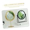 Healeved Round Modeling Mirror Stable Base Woman Makeup Mirror Fine Craftsmanship view 4