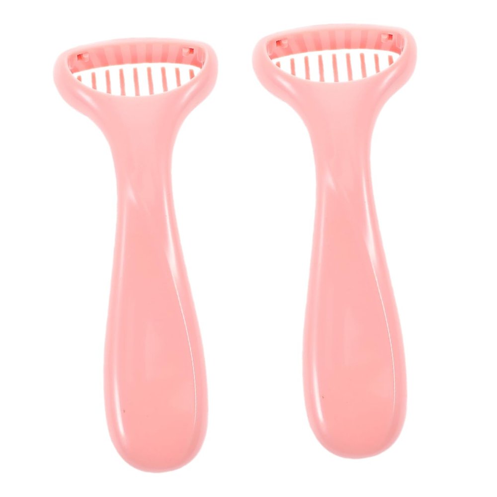 OATIPHO 2pcs Women's Hair Removal Tool Personal Trimmer Compact Facial Hair Shaver Portable Razor for Travel