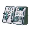 Agnail Clippers Stainless Steel Nail Clippers Set Grooming Tools Set with Portable Case Manicure Art Toenail Pliers(18pcs) view 1