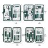 Agnail Clippers Stainless Steel Nail Clippers Set Grooming Tools Set with Portable Case Manicure Art Toenail Pliers(18pcs) view 2