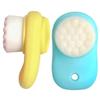 DEARMAMY 2pcs Dual-Sided Portable Face Brush Cleansing Facial Brush Silicone Gentle Skin Care Tool for Women view 1