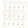 TOVINANNA 25pcs Disposable Piercing Clamps Plastic Forceps Clamp for Body Piercing Professional Tools view 3