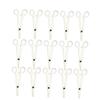 WRITWAA 15pcs Professional Body Piercing Pliers Disposable Clamps Plastic Forceps Easy to Use and Adjust for Piercings view 1