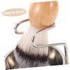 CALLARON Men's Shaving Brush Kit Stainless Steel Bowl Badger Hair Brush and Stand for Wet Shaving and Grooming Essentials view 3