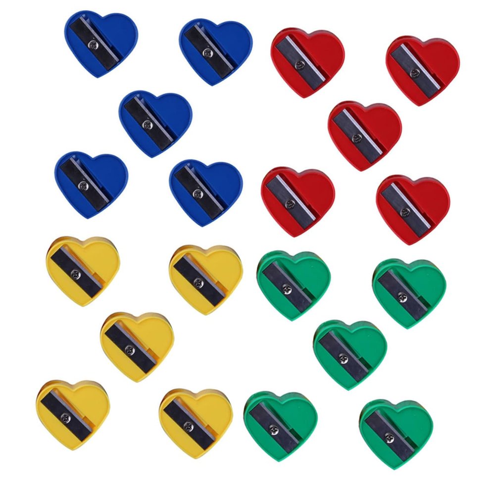 Homoyoyo 60pcs Practical Pencil Sharpeners Eyeliner Brow Makeup Pencil Sharpener for Office